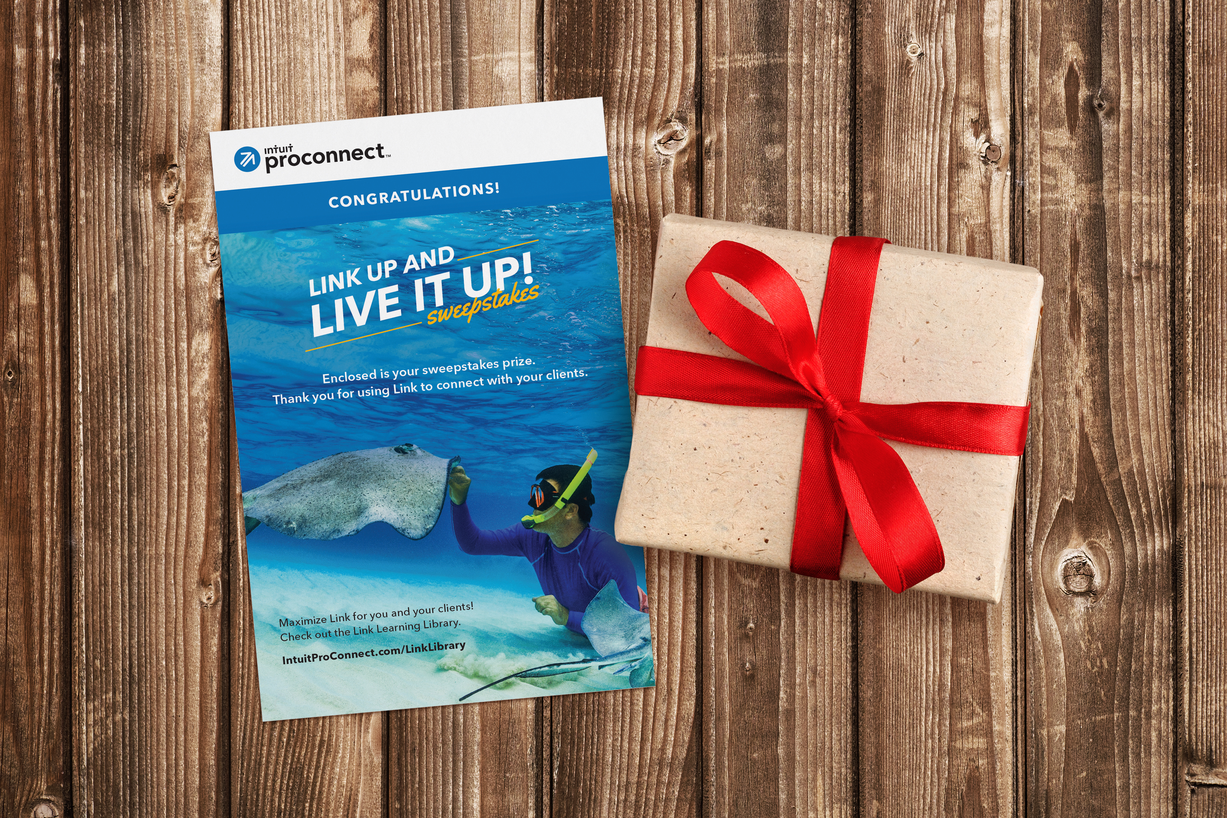 Intuit Link Up & Live It Up Promo