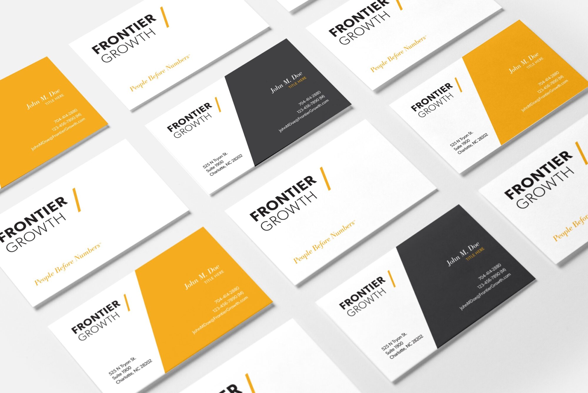 Frontier Growth — Business cards
